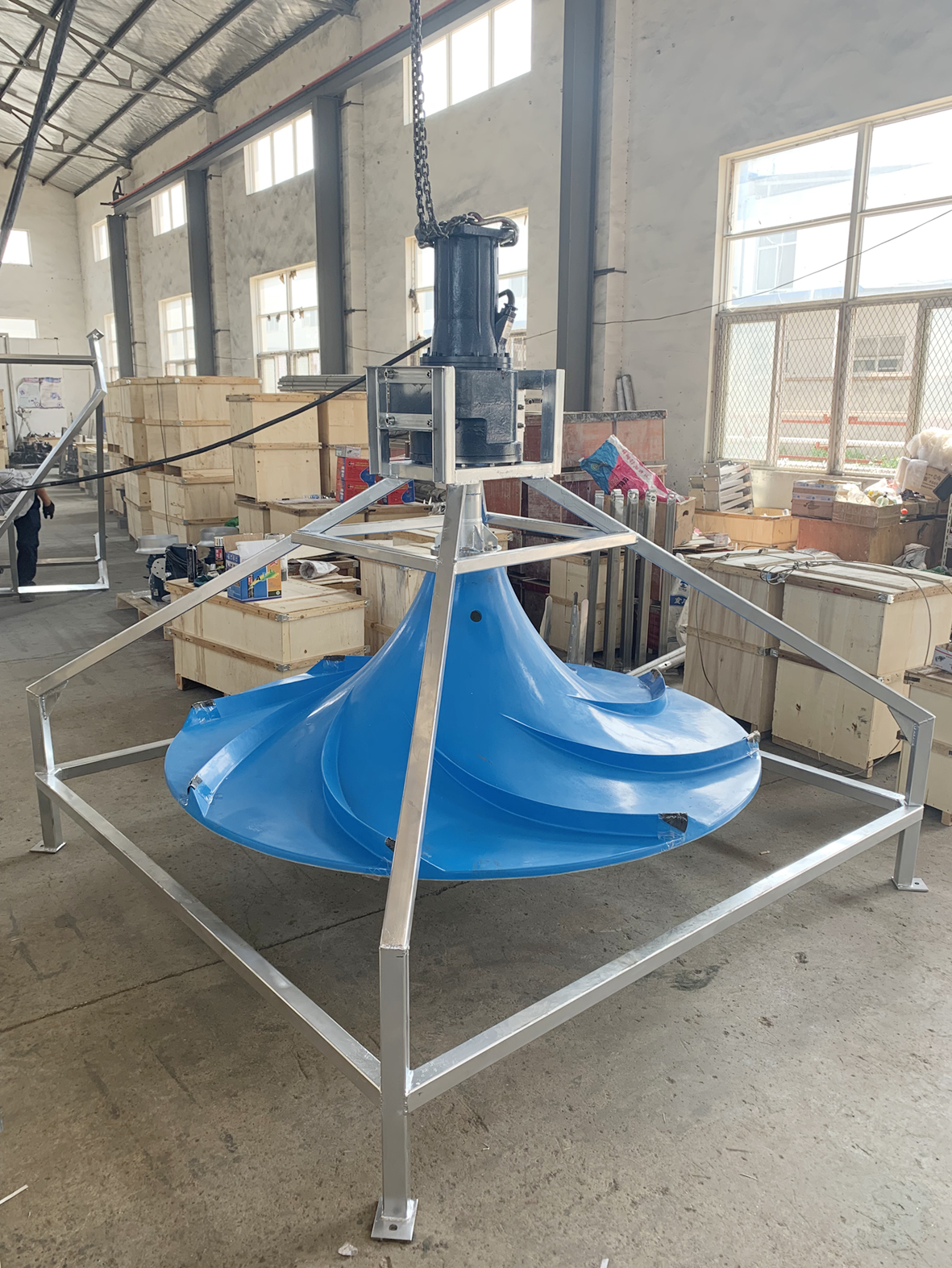 潛水雙曲面攪拌機(jī)與其它攪拌設(shè)備相比，優(yōu)勢在哪里？ | 南京藍(lán)寶石環(huán)保