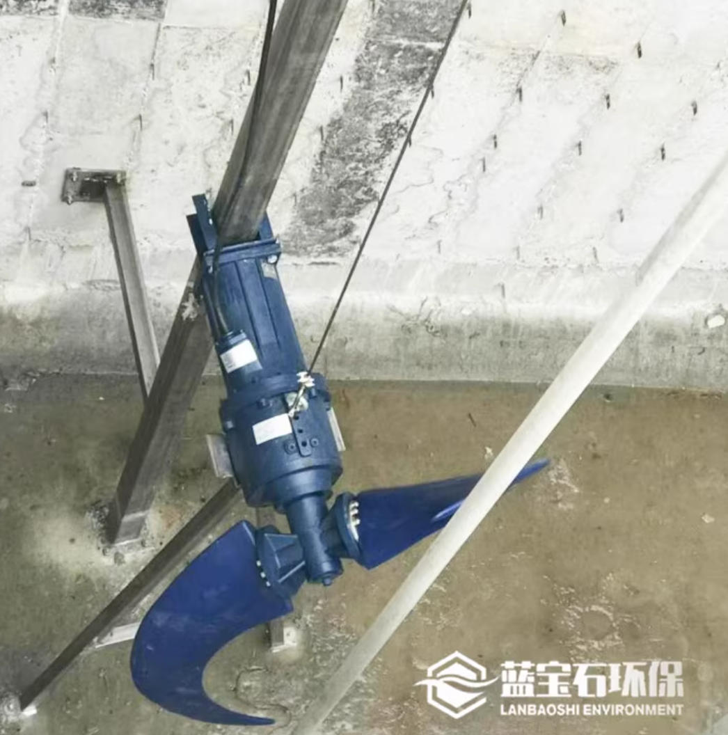 攜手安徽客戶，南京藍(lán)寶石潛水推流器助力污水處理項(xiàng)目高效運(yùn)行