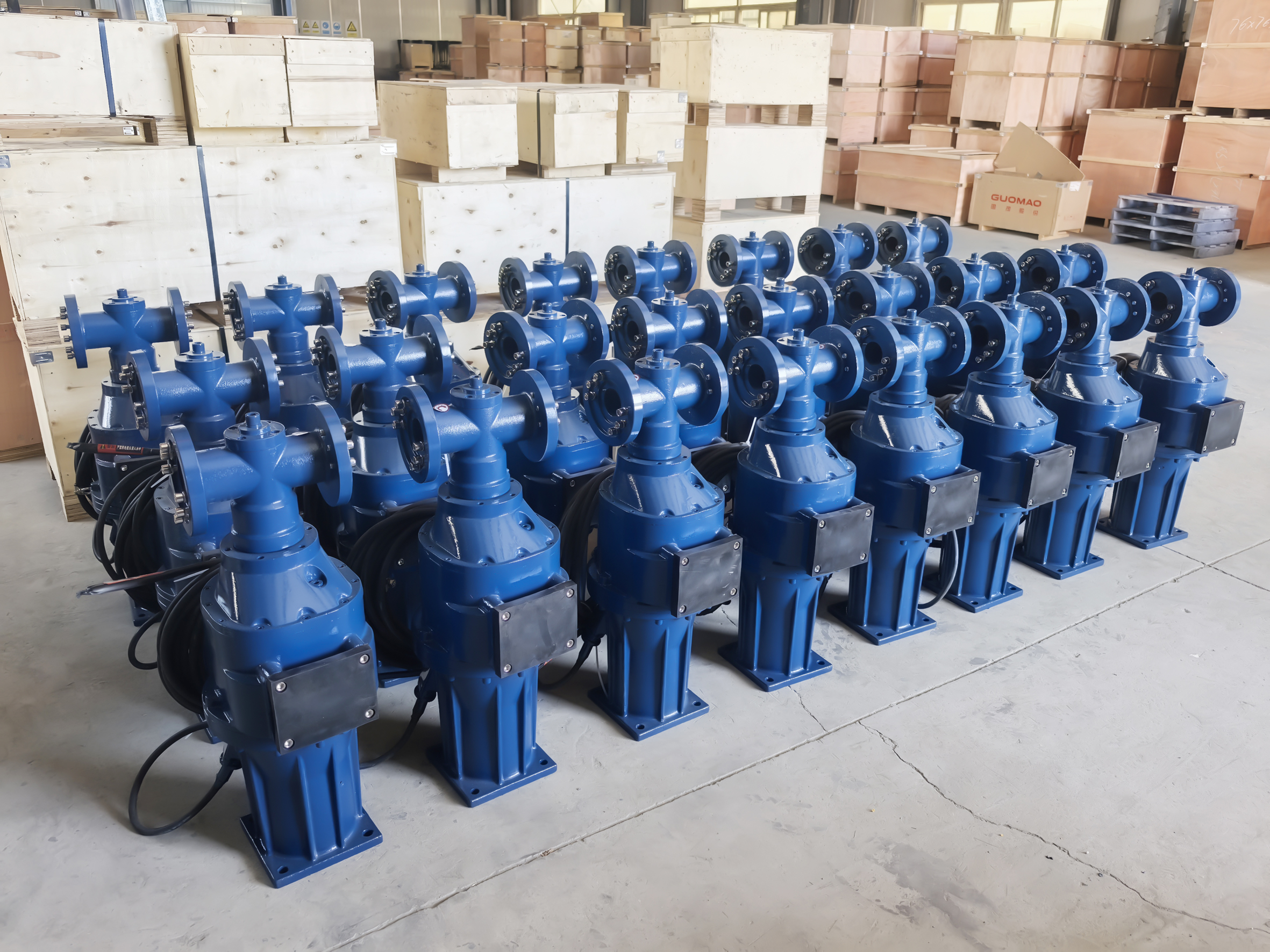 攜手安徽客戶，南京藍(lán)寶石潛水推流器助力污水處理項(xiàng)目高效運(yùn)行